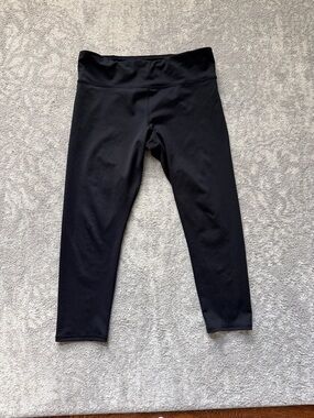 Girls Black Active Leggings